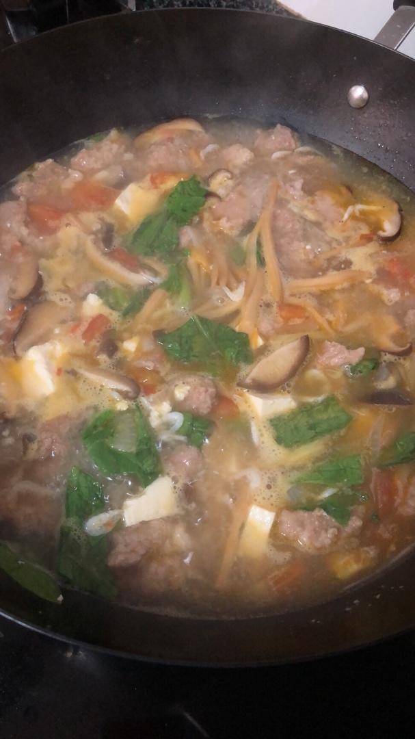 🍅开胃的番茄滑肉片汤