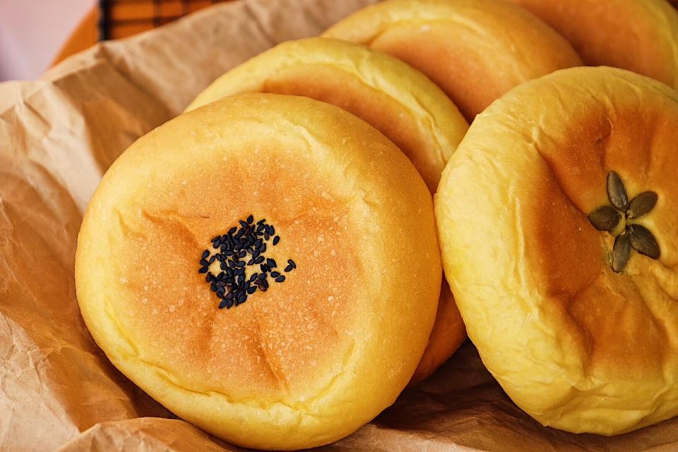 日式南瓜红豆包