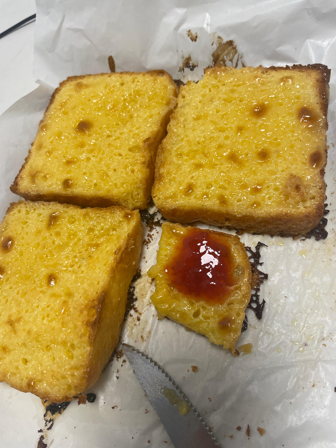 零失败快手岩烧乳酪(熔岩吐司)十分钟网红早餐，好吃哭