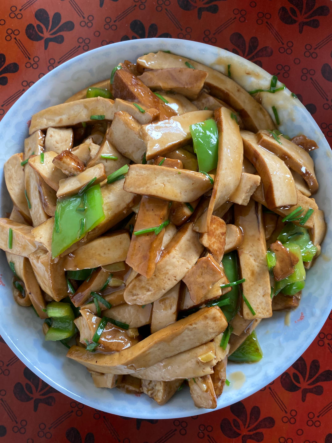香干炒青椒