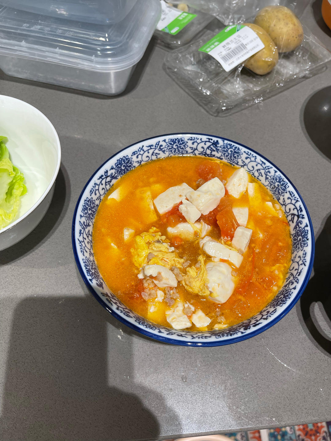 番茄豆腐羹