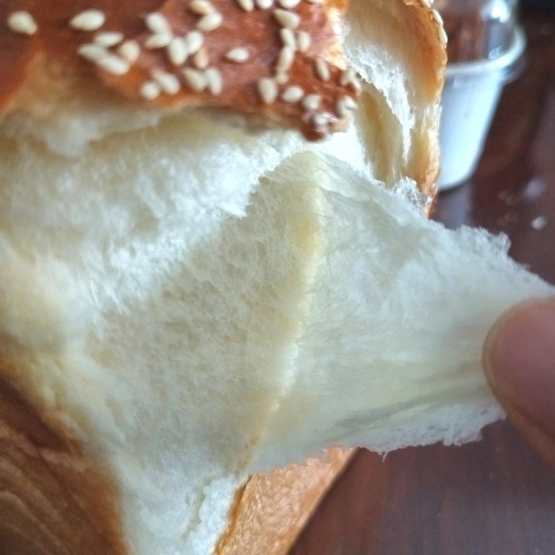 纯奶手撕吐司的做法 步骤1