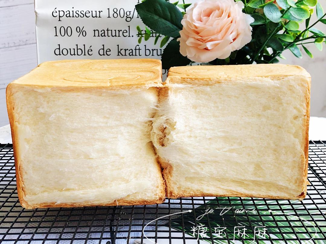 纯奶手撕吐司的做法 步骤1