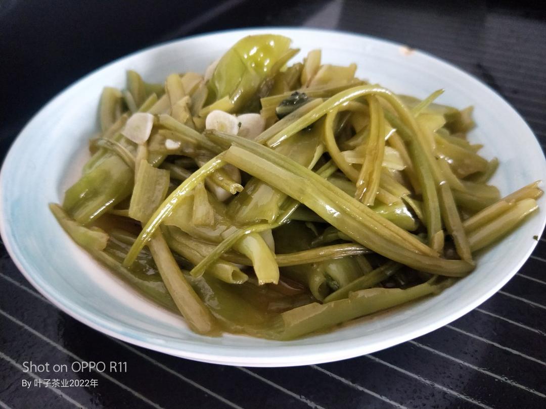 炒空心菜梗