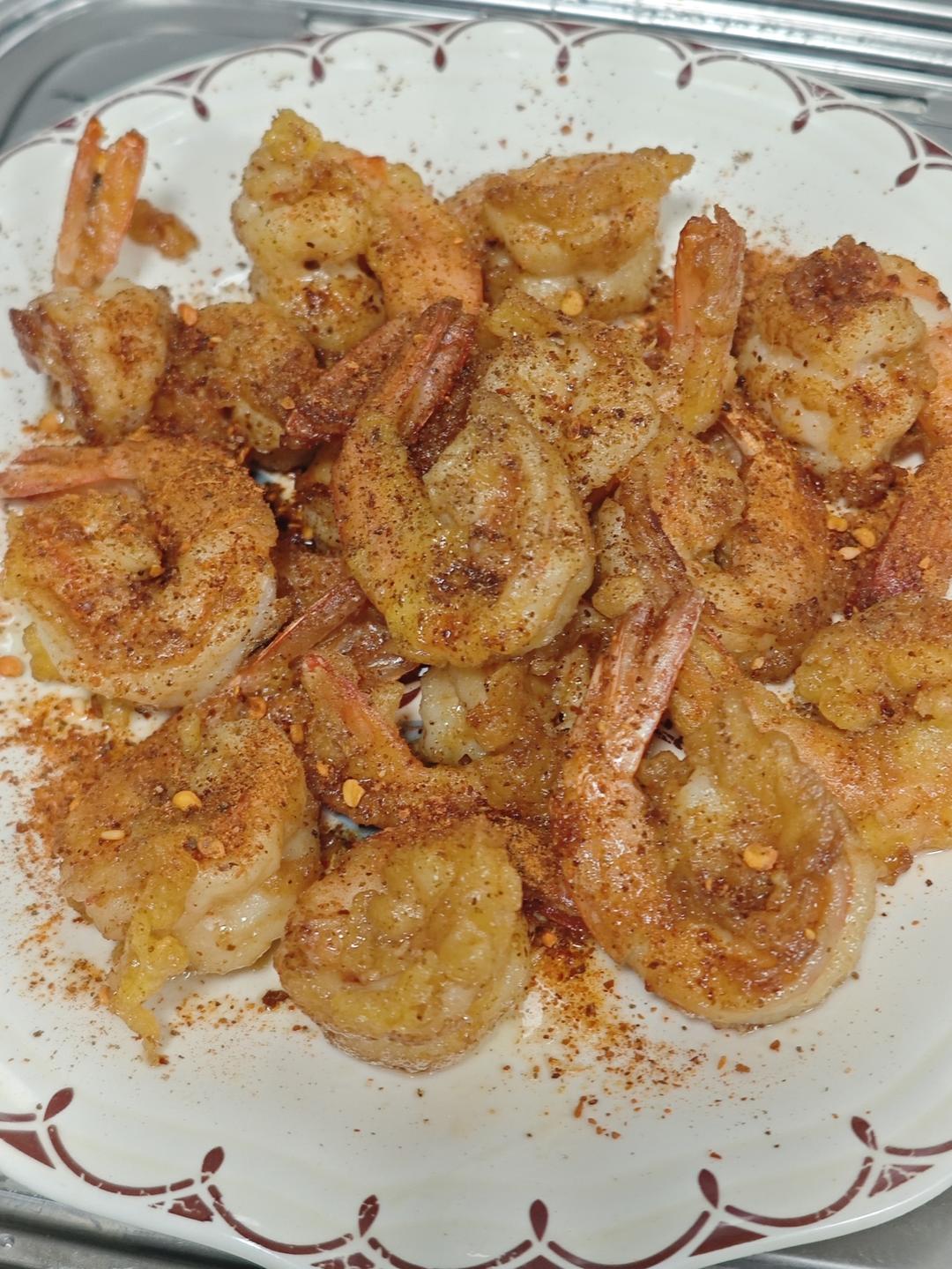 绝对不能错过！好吃到舔盘的椒盐大虾🦐