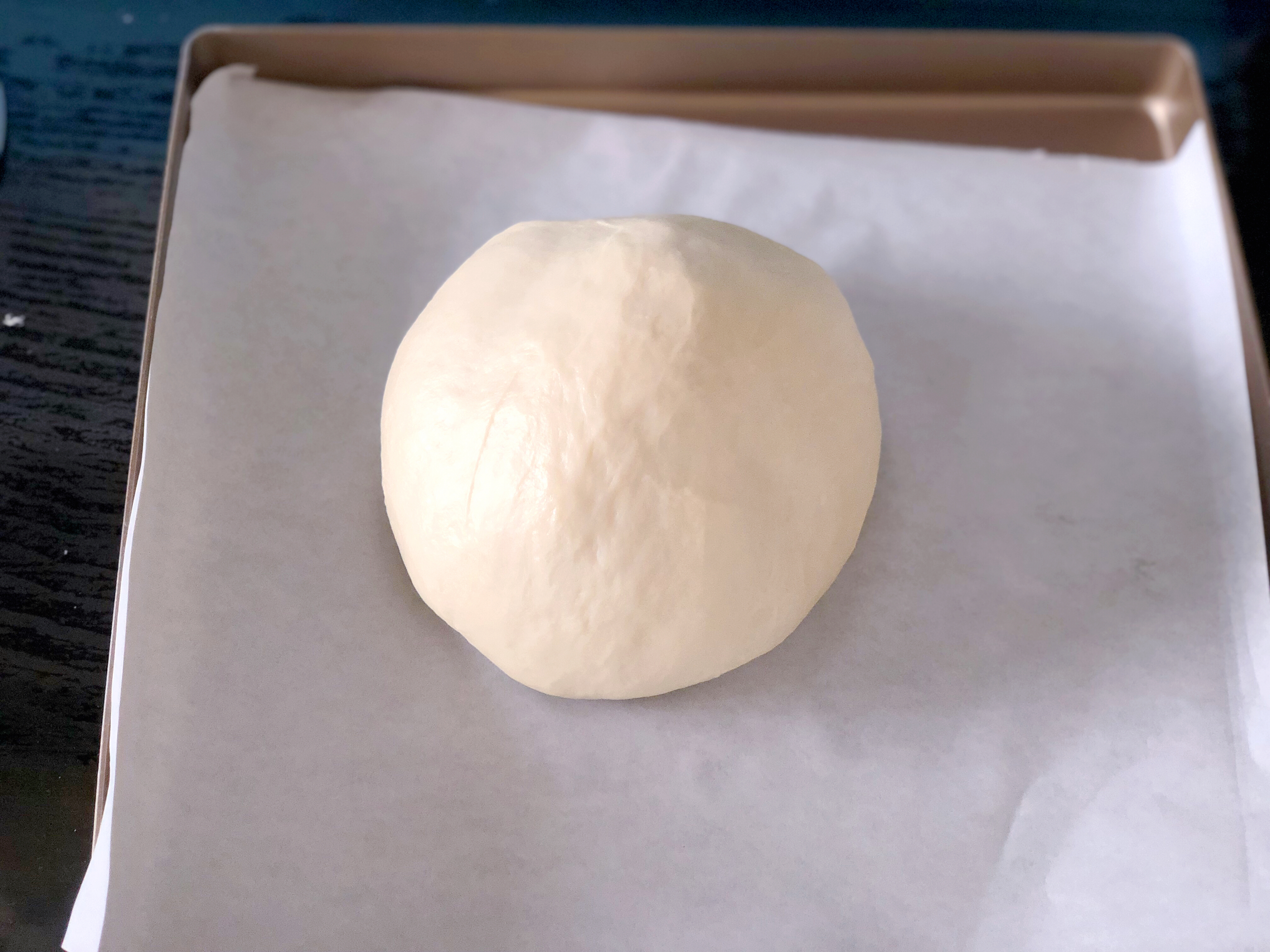超软牛奶餐包，烘焙新手做面包第一课，超软不变硬的秘诀！传统老面包的做法 步骤6