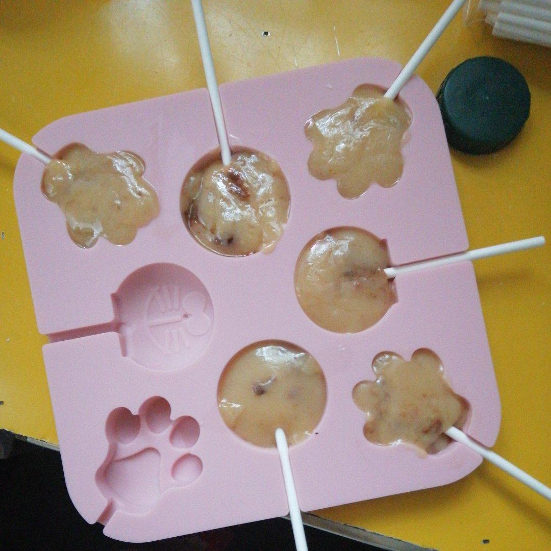 恒运图文做的奶油棒棒糖消耗淡奶油