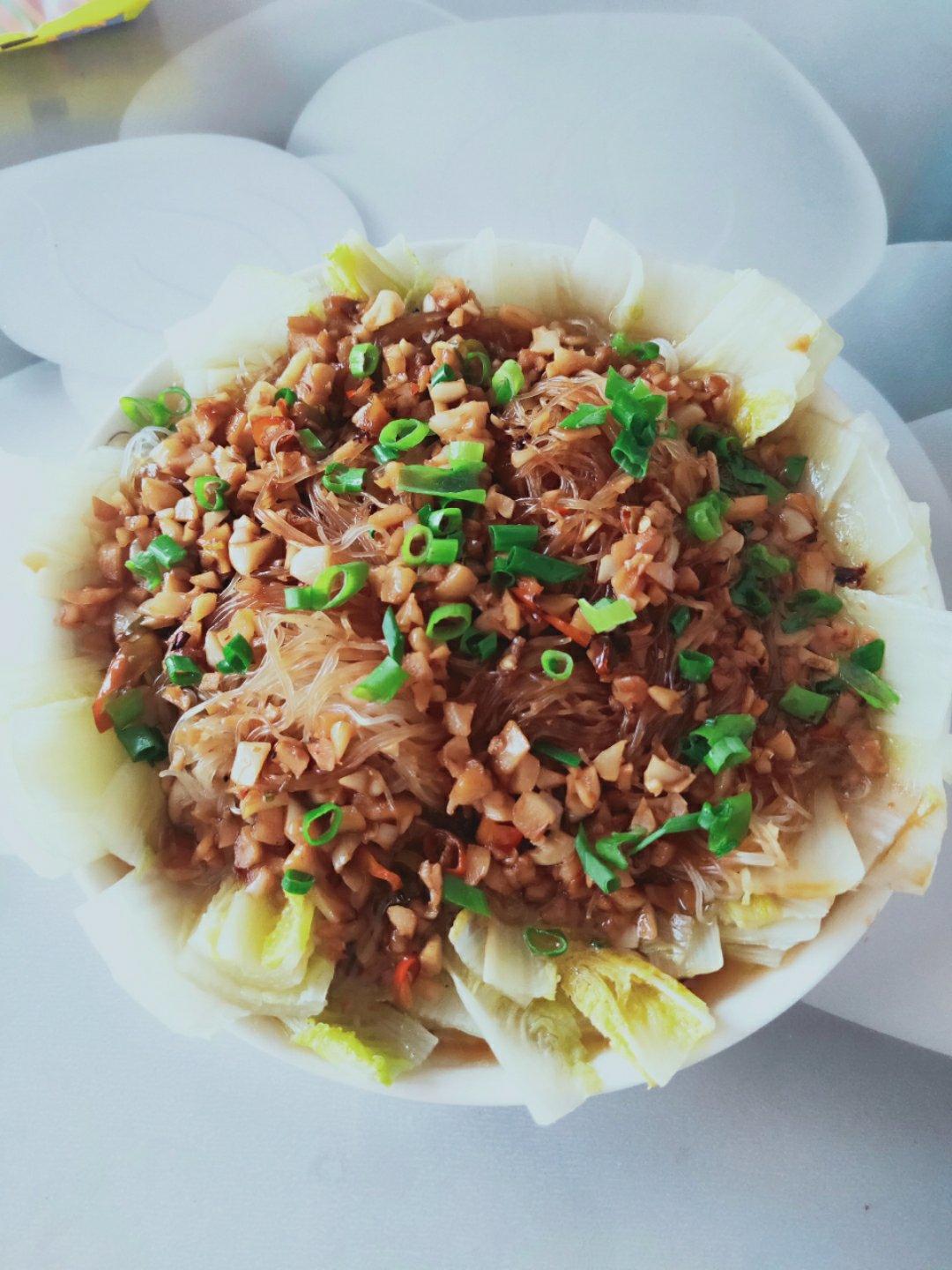 蒜蓉粉丝蒸娃娃菜