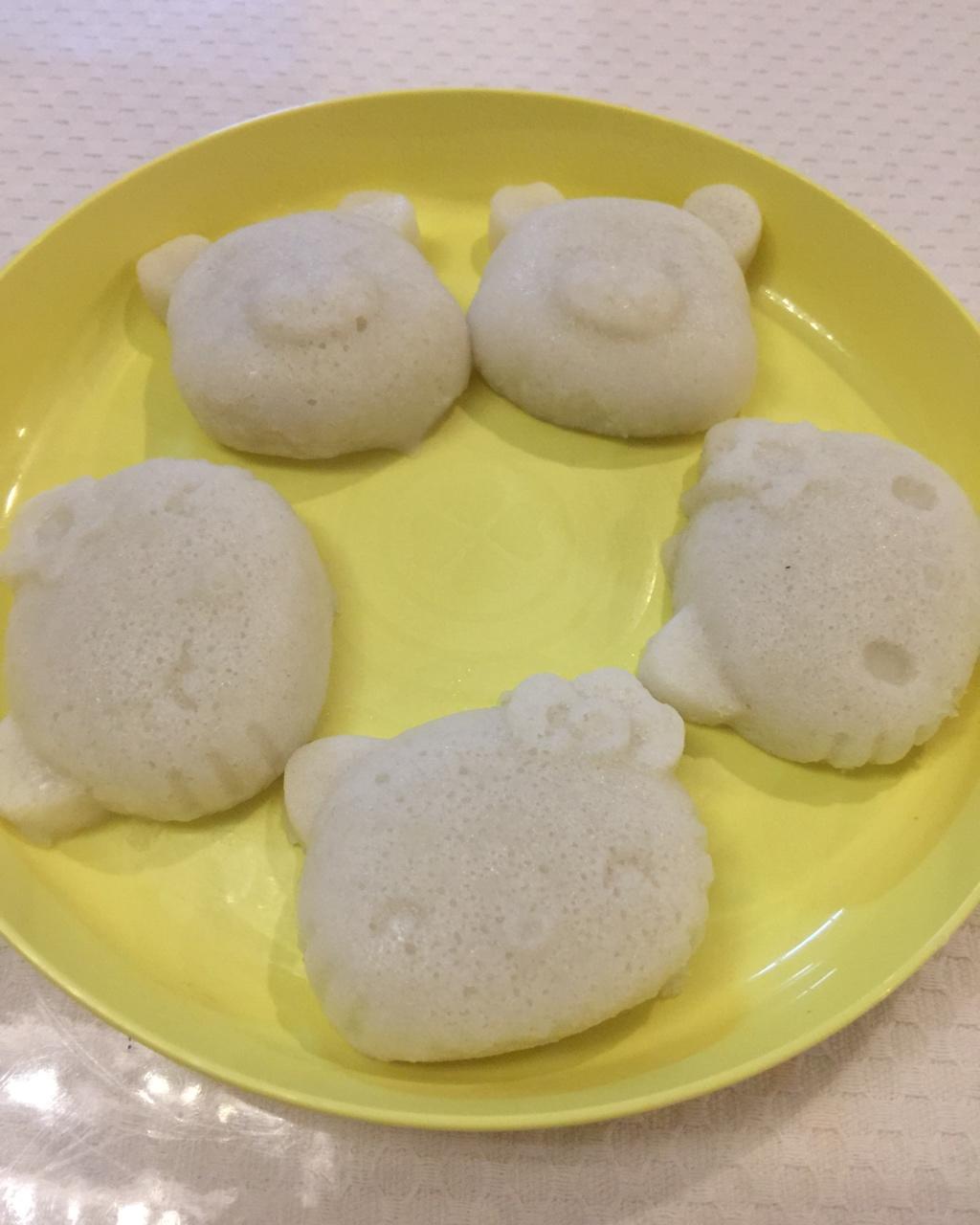 宝宝辅食：蓬松好吃的枣泥山药米糕