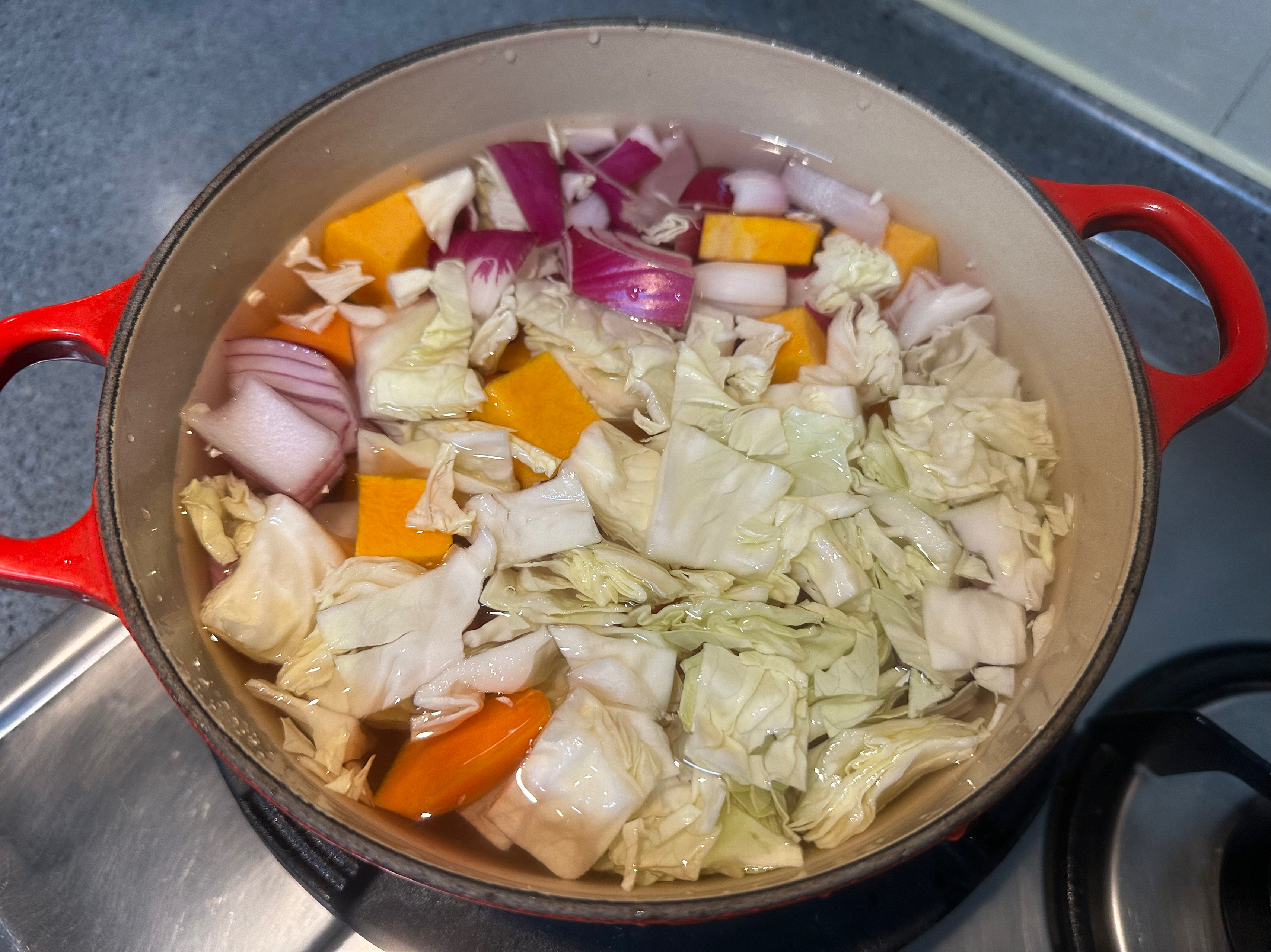 哈佛蔬菜汤，抗炎保健康的做法 步骤3