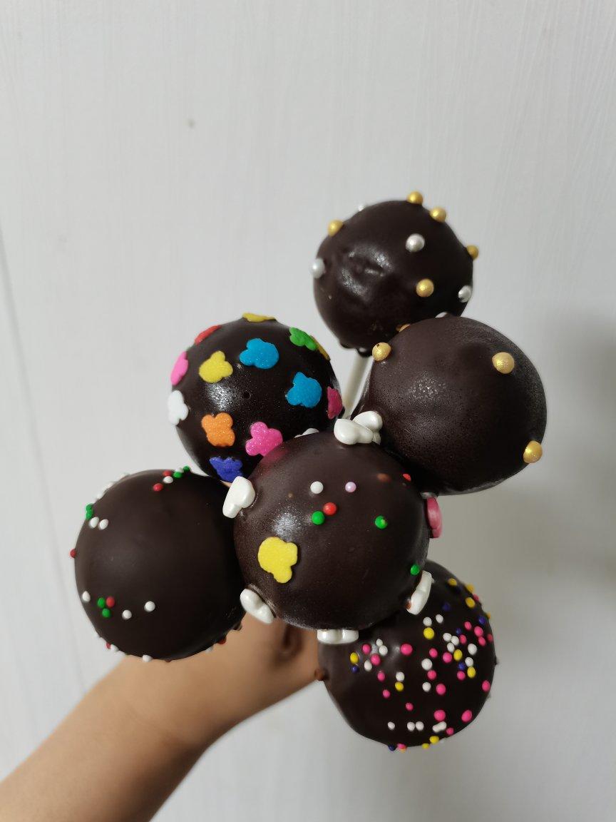 轻松满模～棒棒糖蛋糕