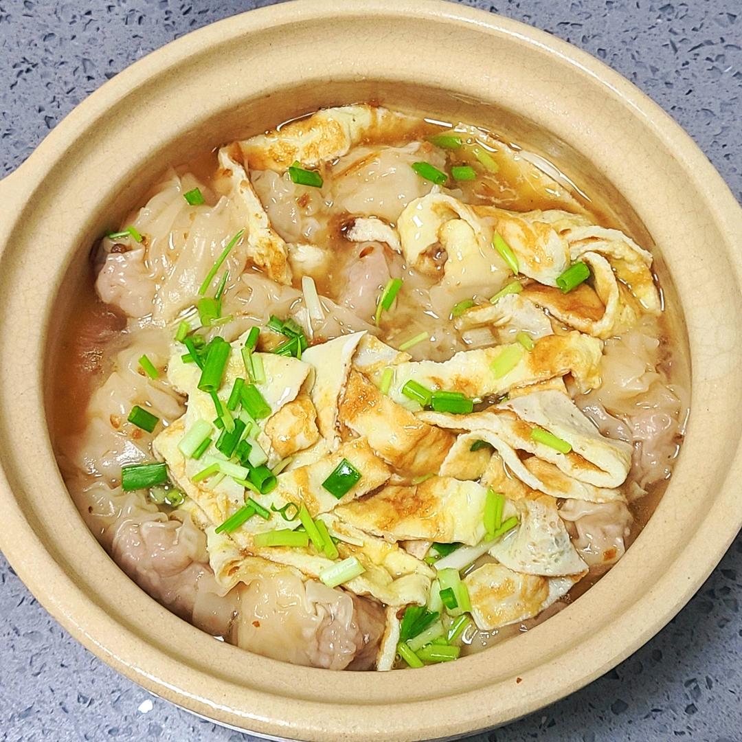 巨简单❗儿时缠着妈妈做的蛋皮儿汤泡饭