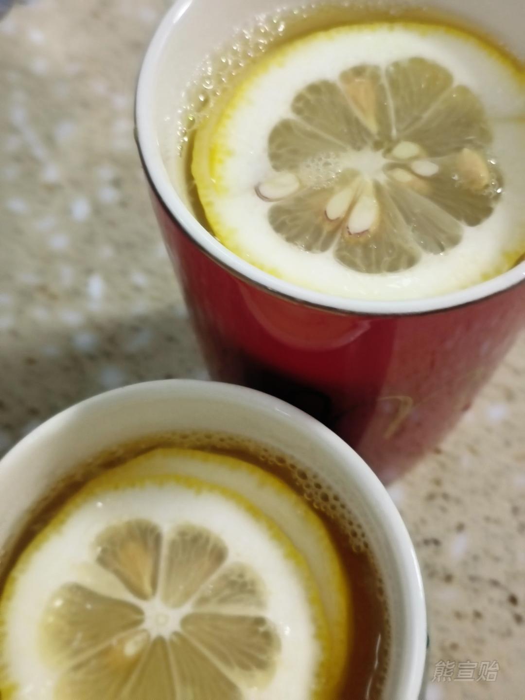 在家制作柠檬茶