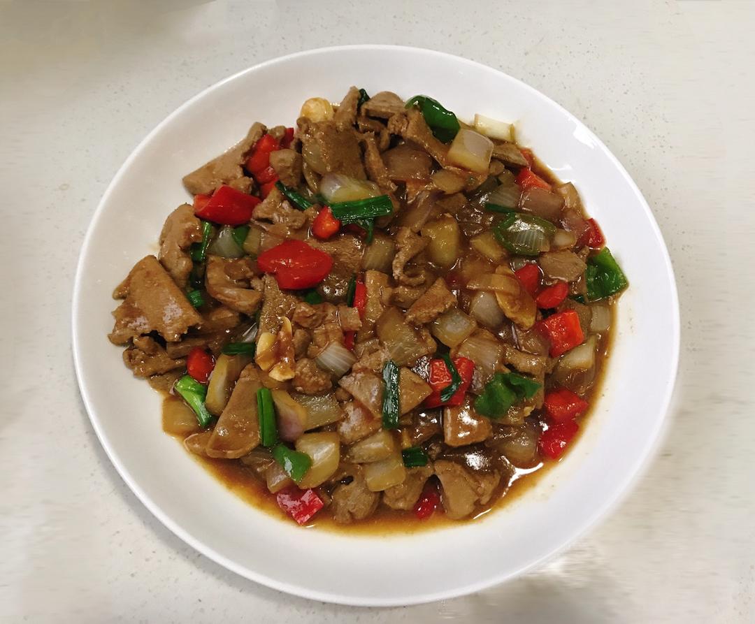 嫩炒猪肝