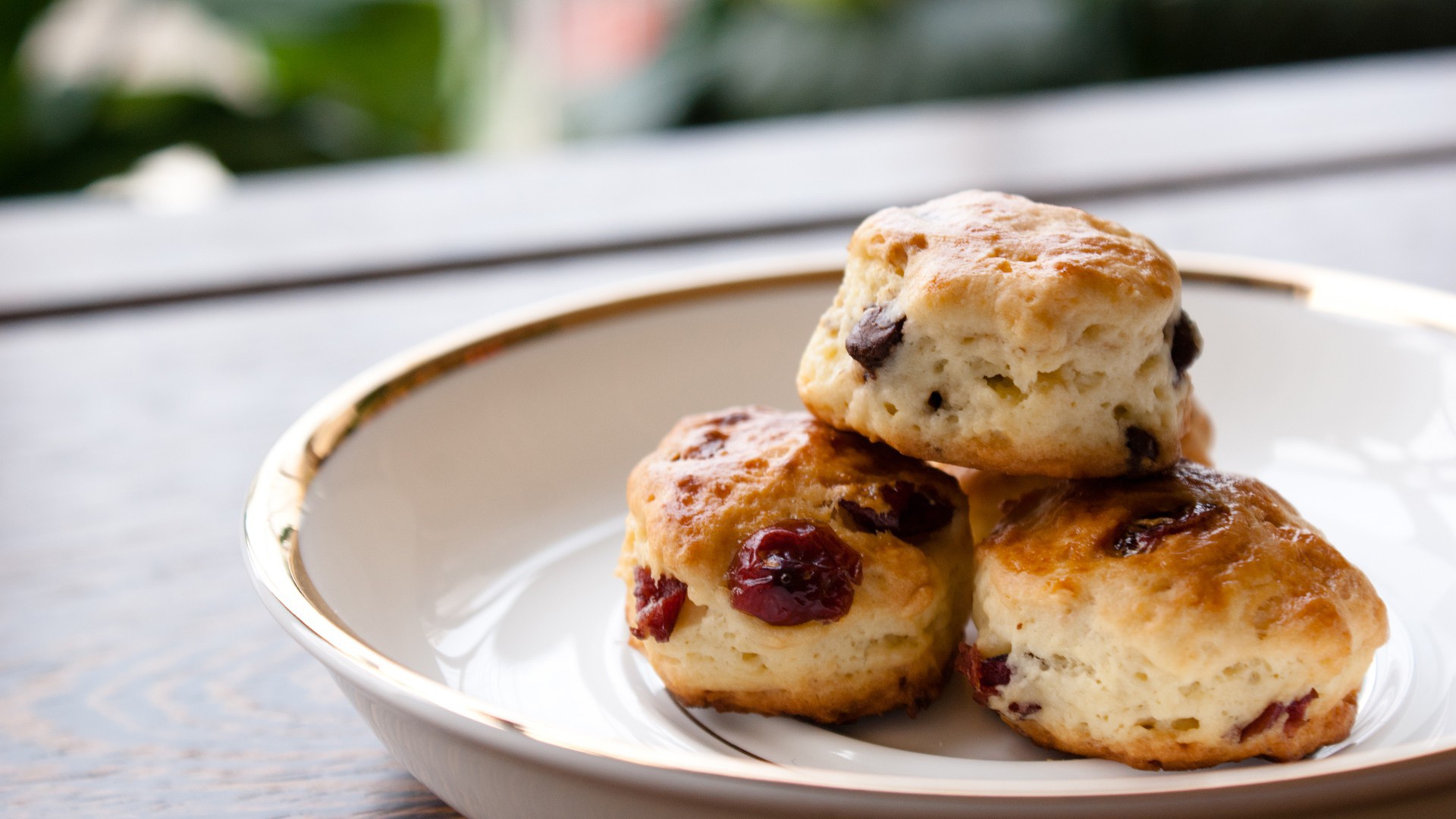 蔓越莓巧克力豆司康