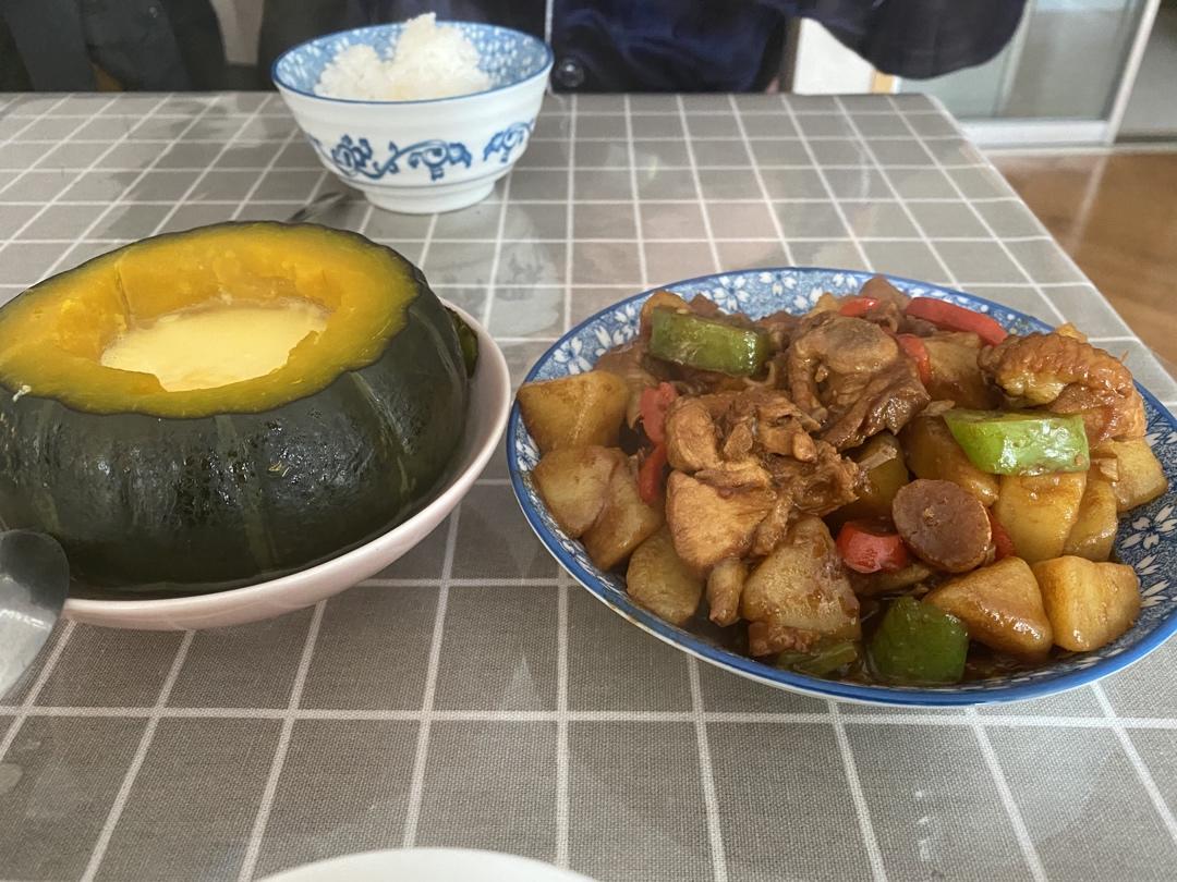贝贝南瓜蒸蛋（懒人0失败）