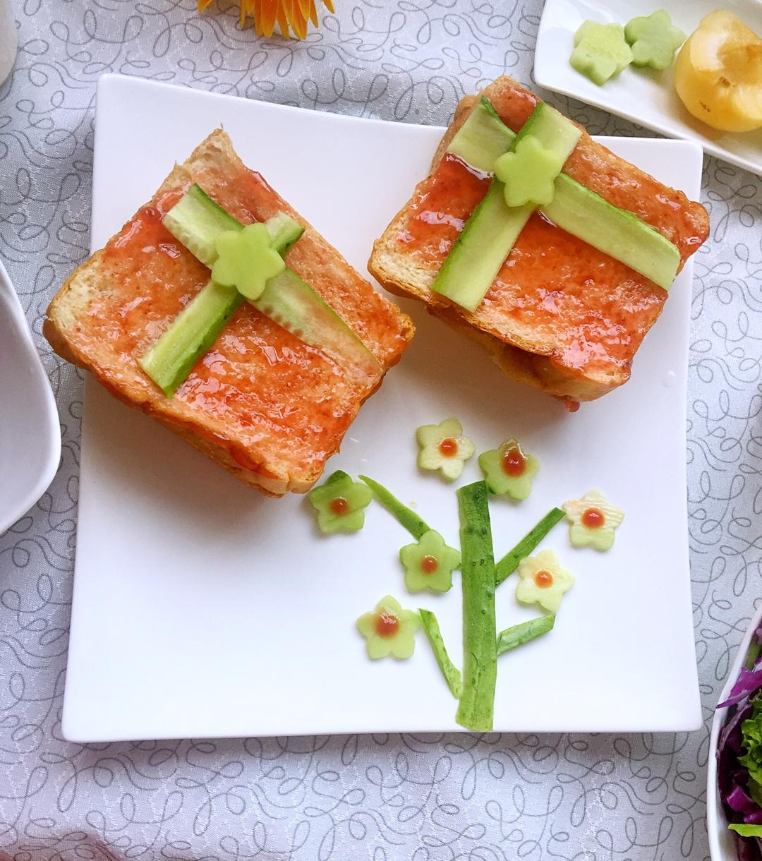 ~火烧云~ 吐司创意新吃法！