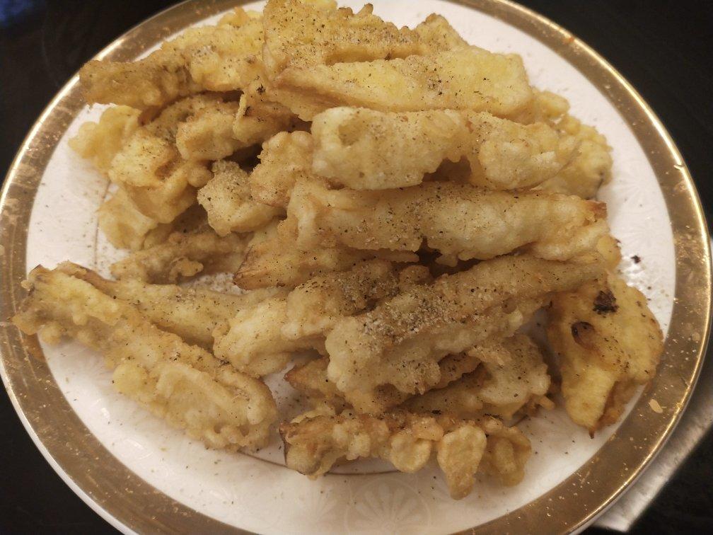 绝对惊艳到你💌一起来吃外酥里嫩，给肉都不换的椒盐杏鲍菇❗️