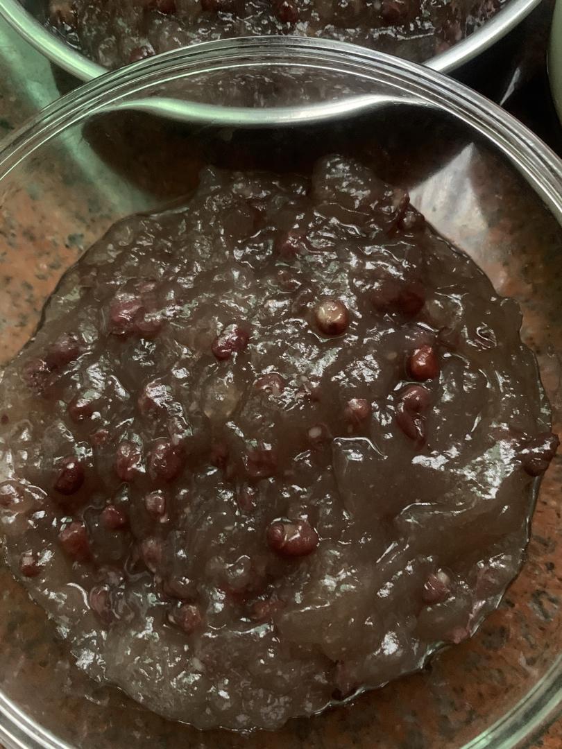 冰晶红豆马蹄糕