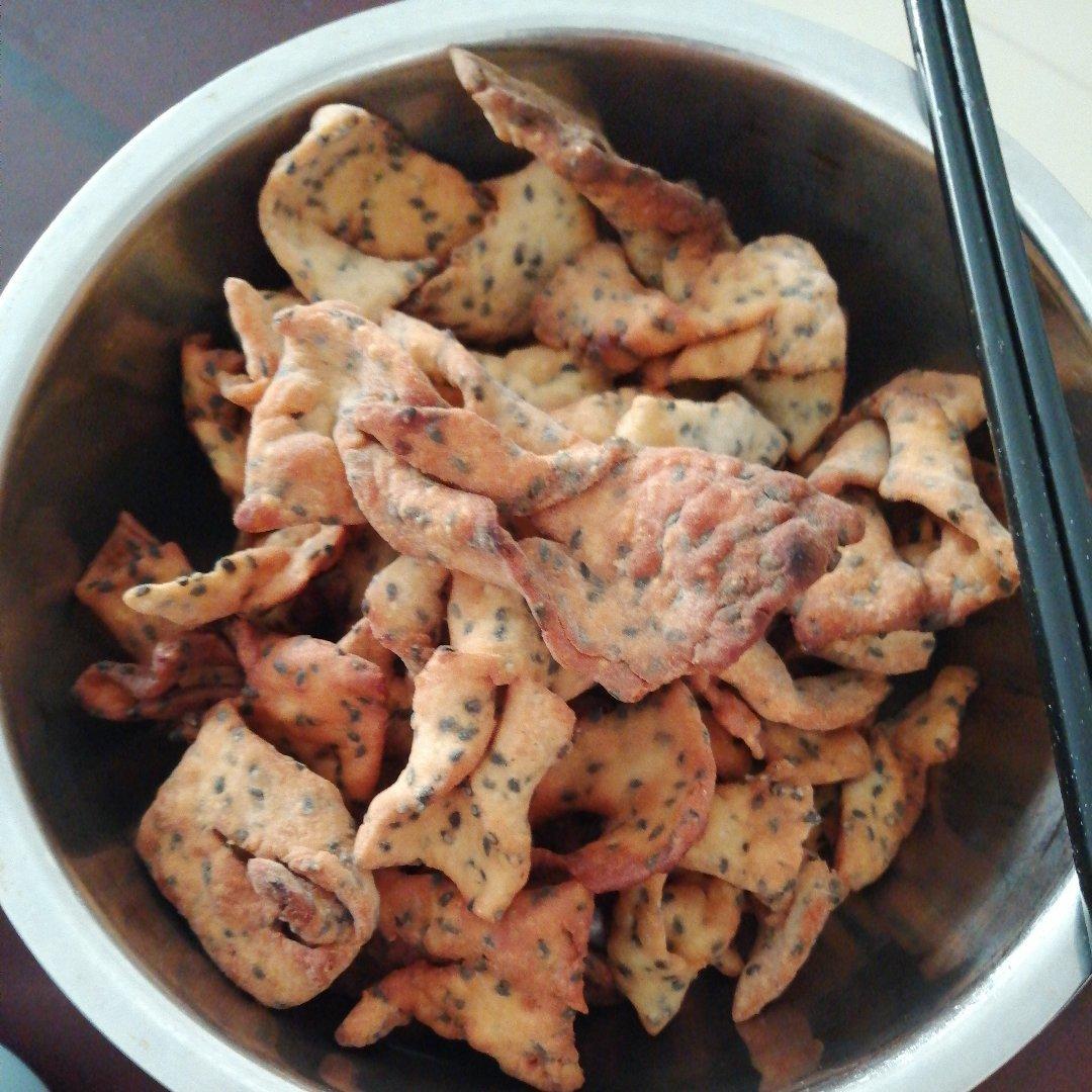 过年小食炸小果（焦叶）