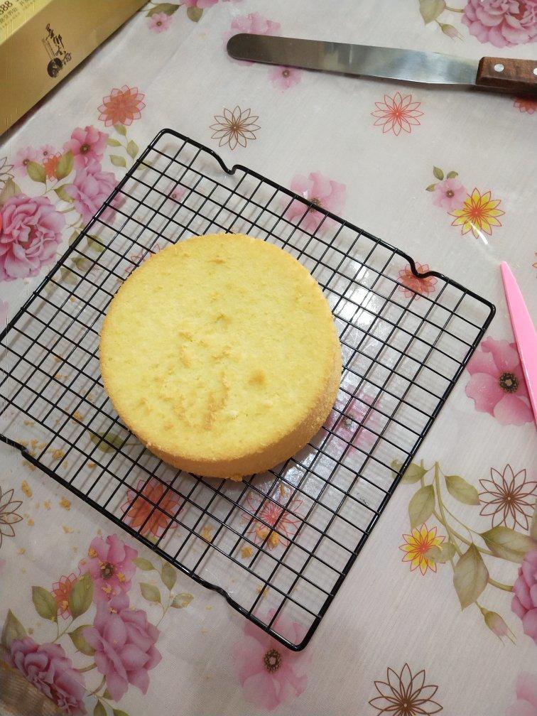 6寸原味戚风蛋糕