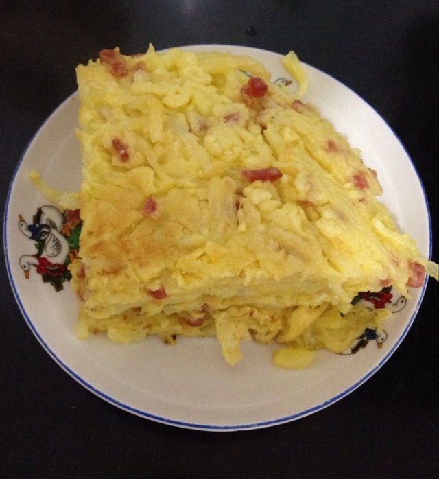 土豆鸡蛋饼