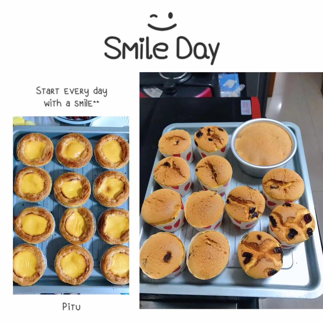 纸杯蛋糕（蔓越莓版可爱到爆）