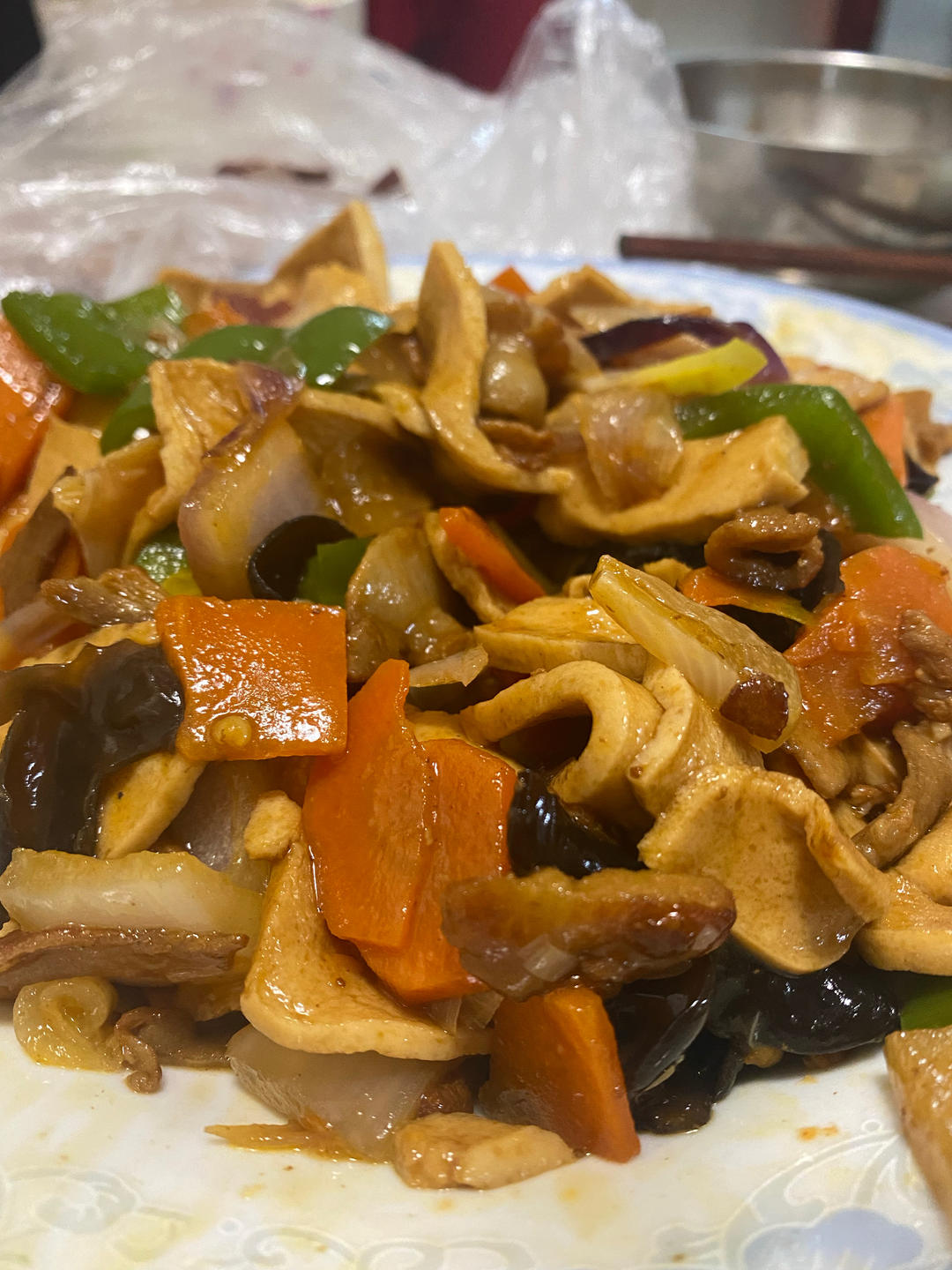 干锅千叶豆腐：鲜嫩又入味，开胃下饭没谁了