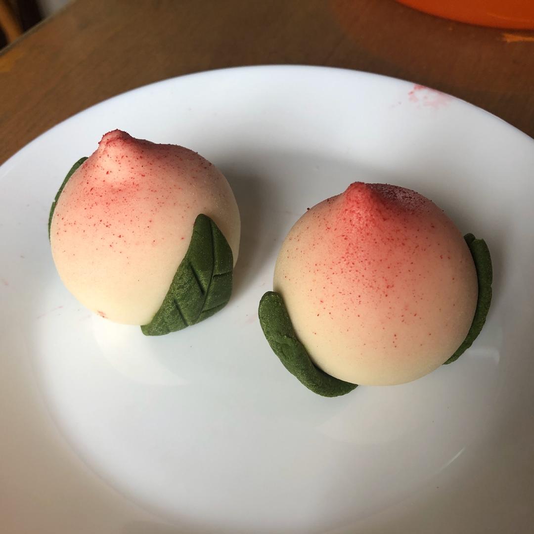 【寿桃包】中国人最传统的生日蛋糕，好惊艳！