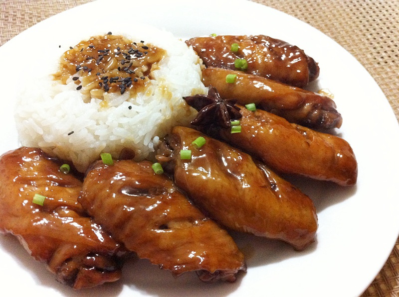 zhaonxue做的可乐鸡翅