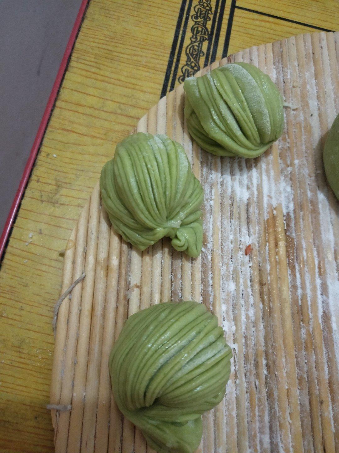 胡萝卜汁花卷馒头