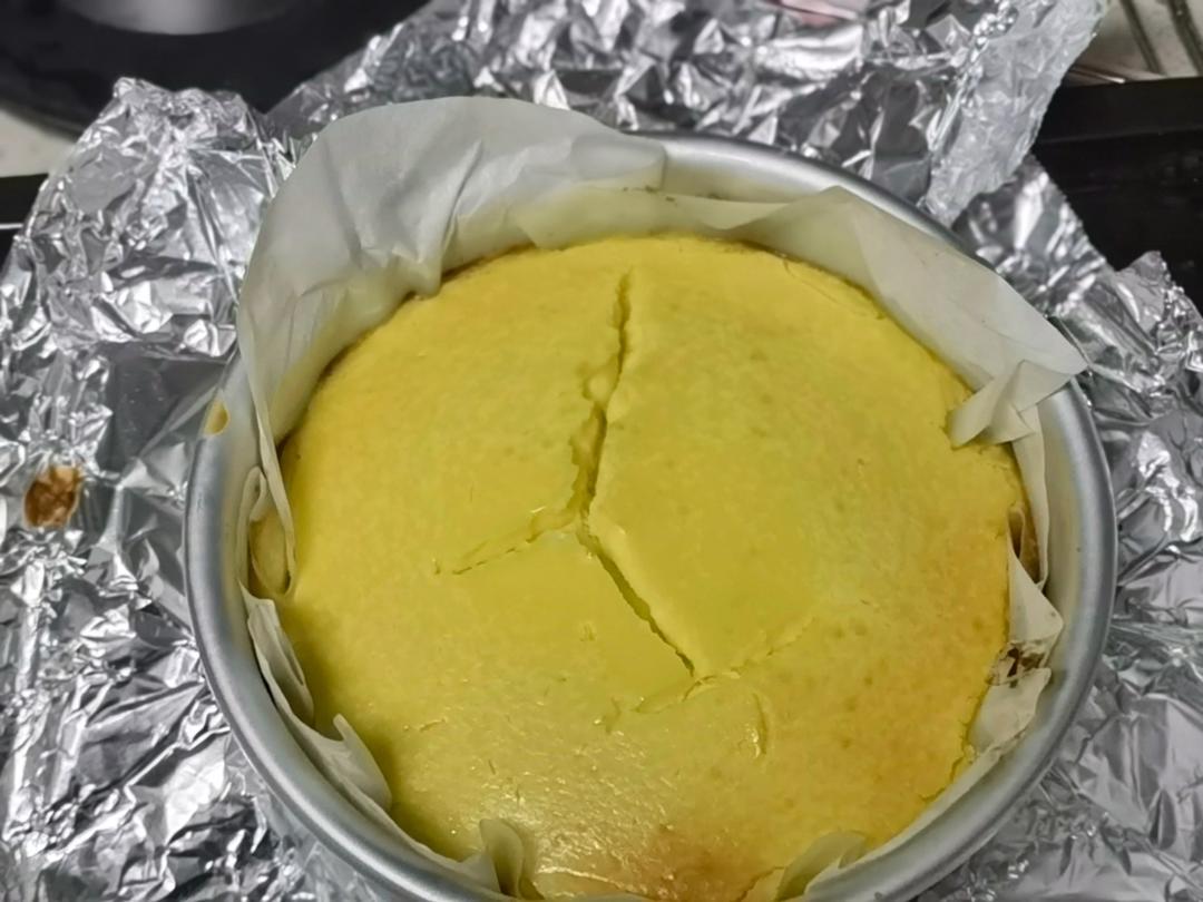 重芝士蛋糕6寸(一次成功)