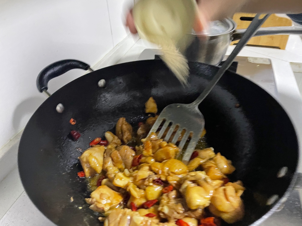 鲜香入味的藤椒鸡块的做法 步骤8