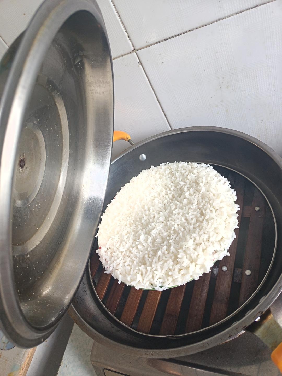蒸锅焖米饭