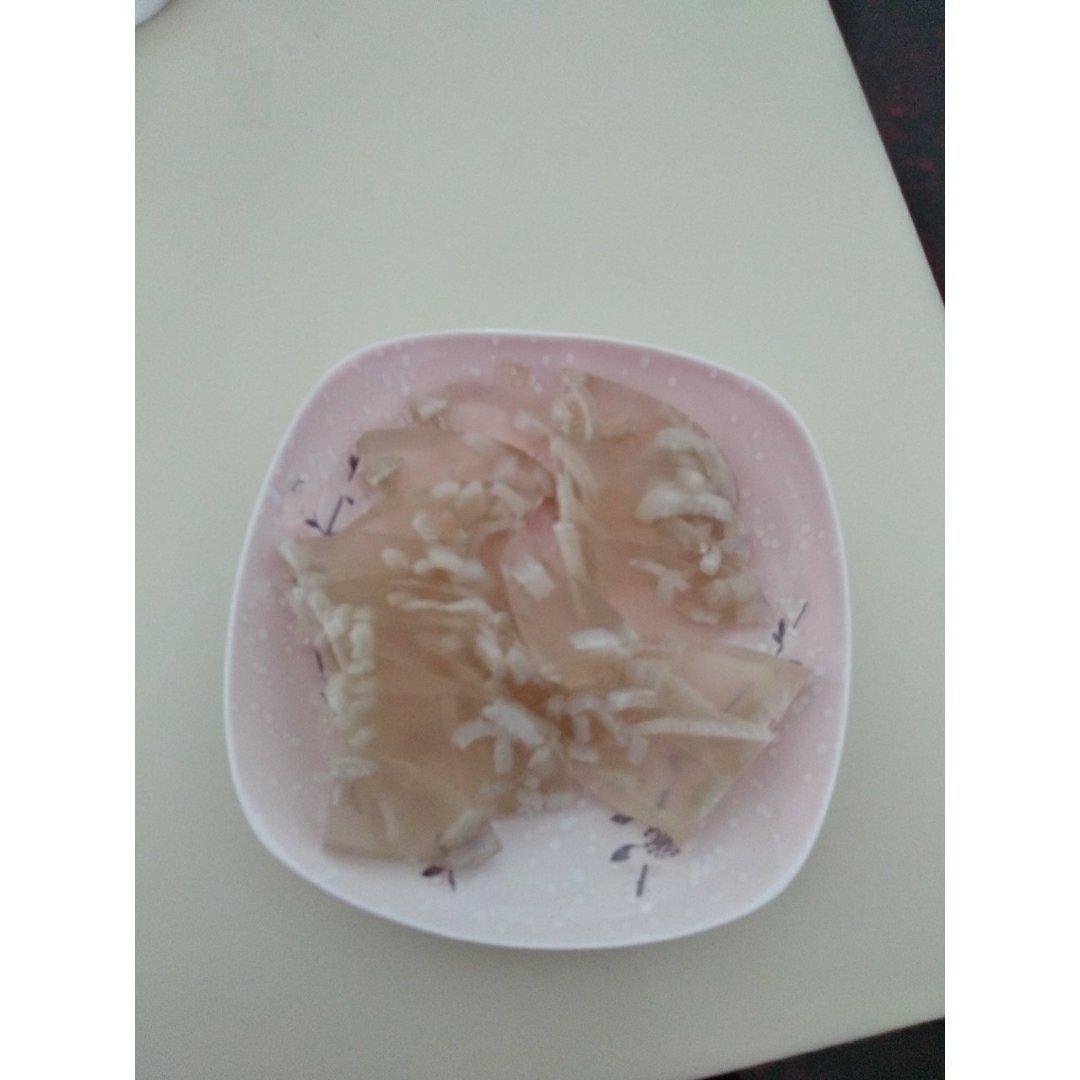 水晶肉皮冻