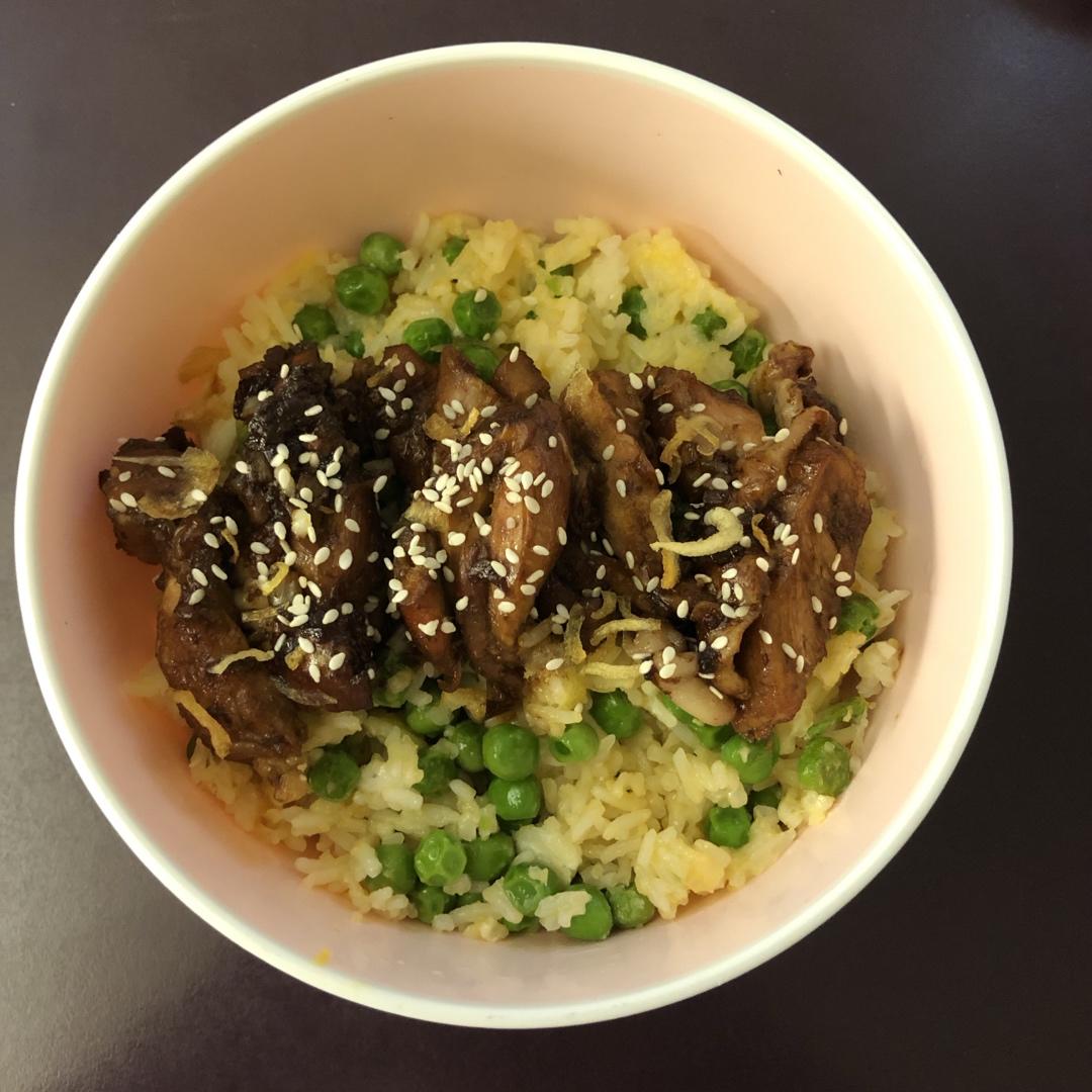 厨房小白也能学会的「照烧鸡腿饭」