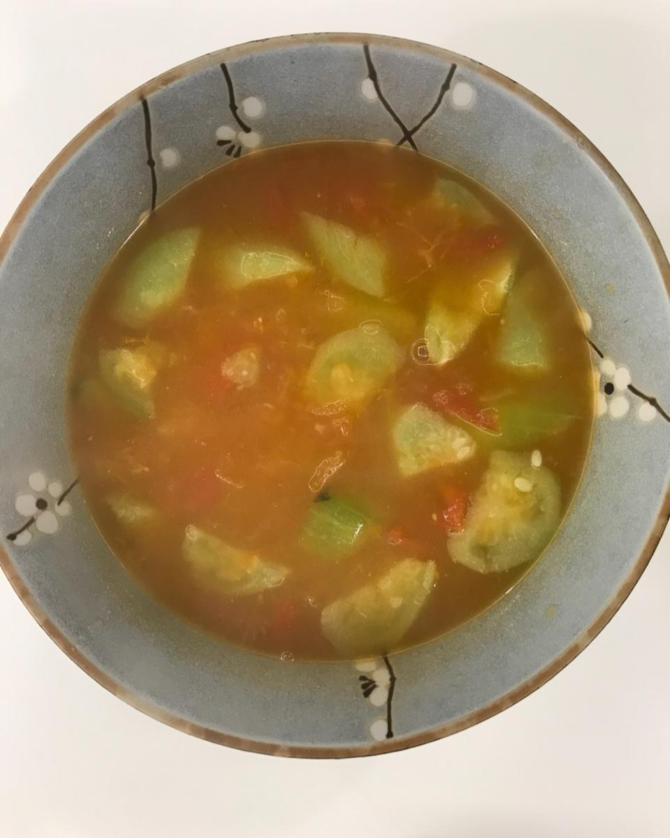 番茄丝瓜汤