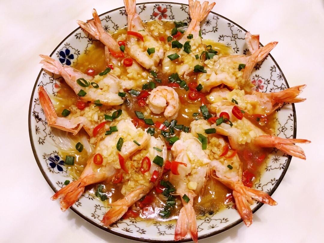 蒜蓉粉丝蒸虾