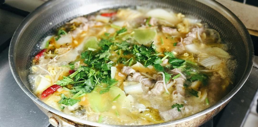 懒人一锅炖┇超级下饭🍚菜┇山姆版酸菜肥牛卷蔬菜🥬煲（酸菜鱼也可以做）