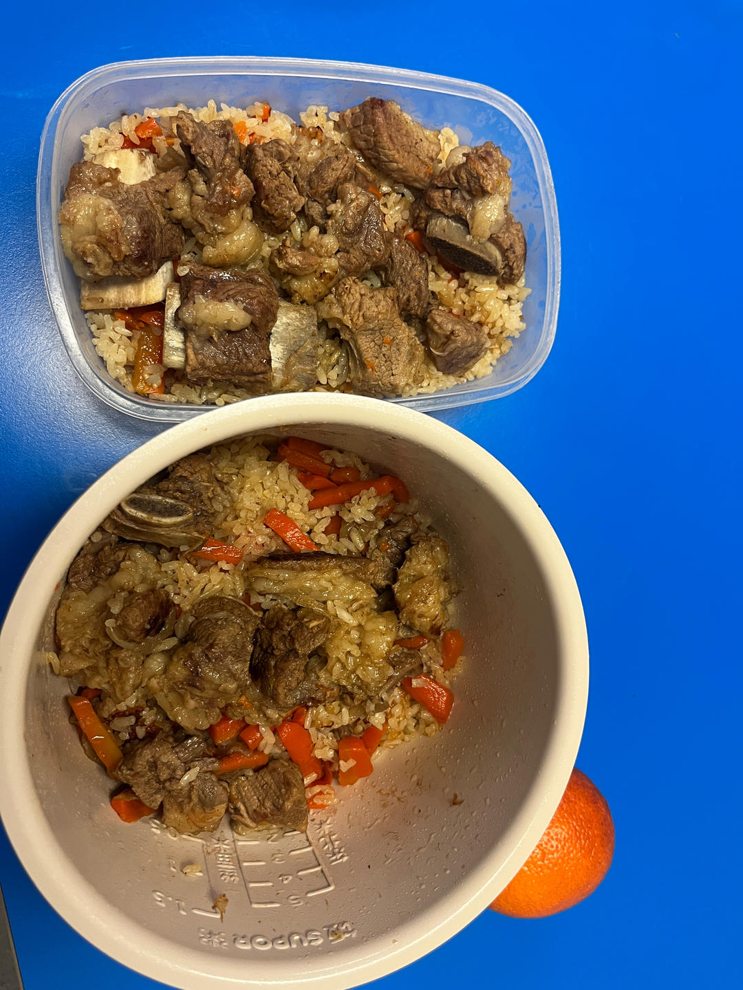 新疆羊肉抓饭（不糊底电饭煲版）