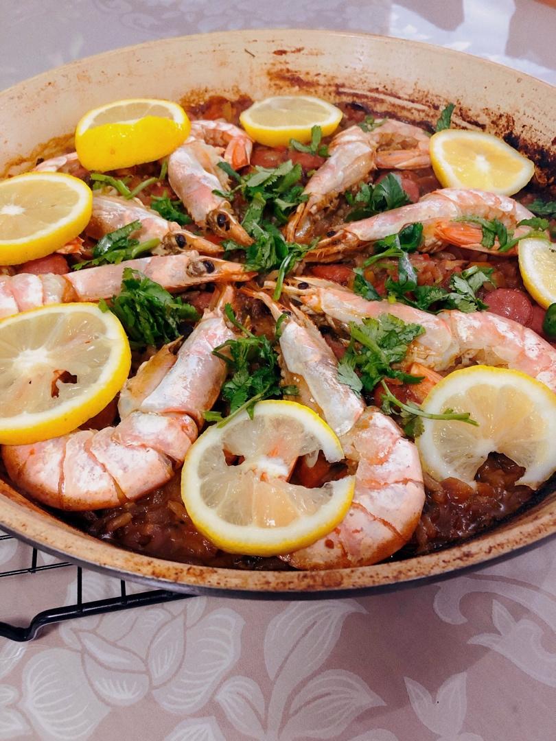 【曼食慢语】Seafood Paella 西班牙海鲜饭