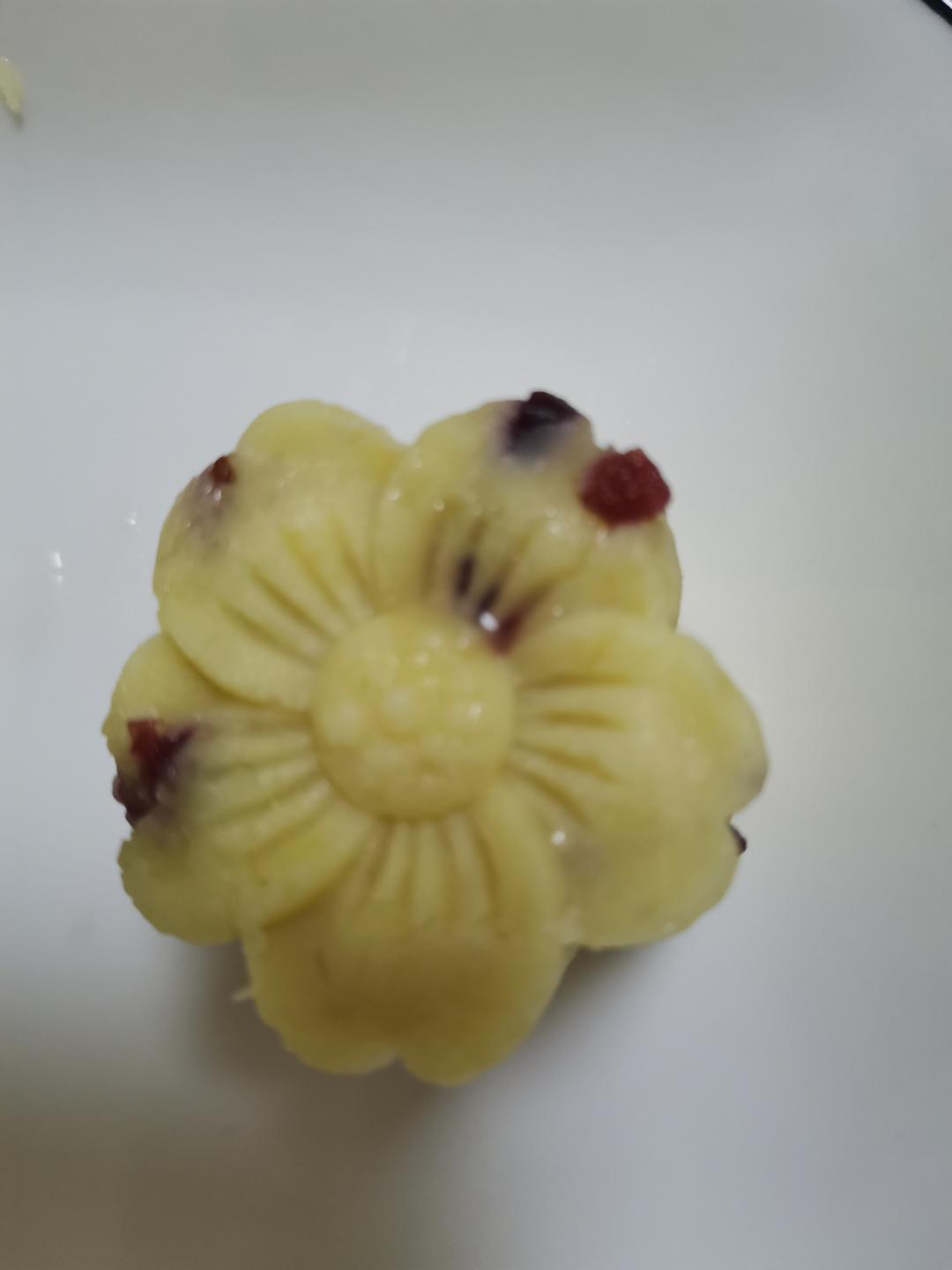 蔓越莓绿豆糕