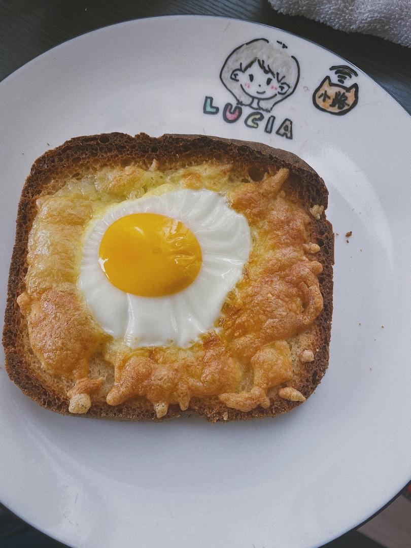 芝士鸡蛋爆浆吐司