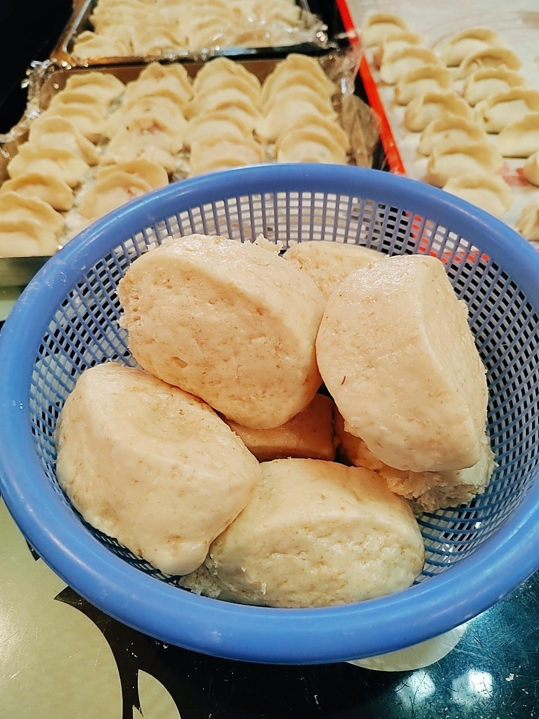 燕麦奶香馒头(一次发酵)