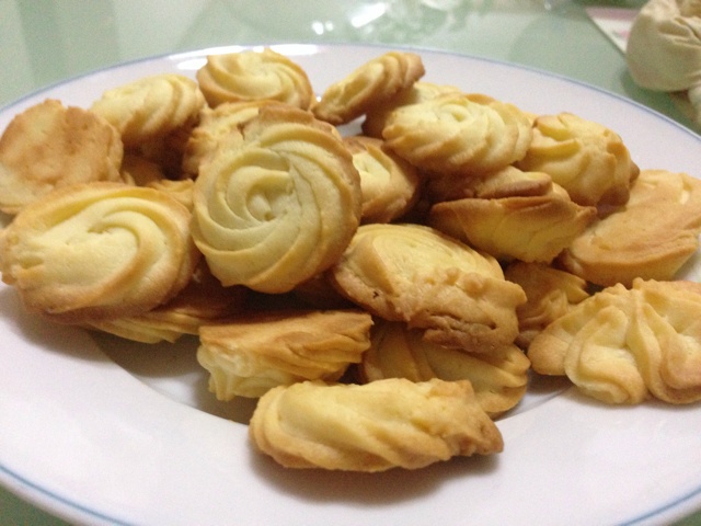 奶油奶酪蛋白曲奇～奶味十足好味道