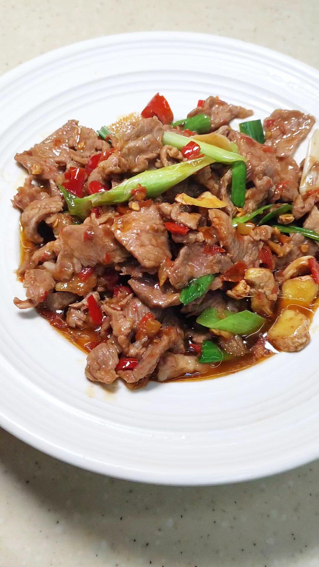 糟辣椒炒肉片