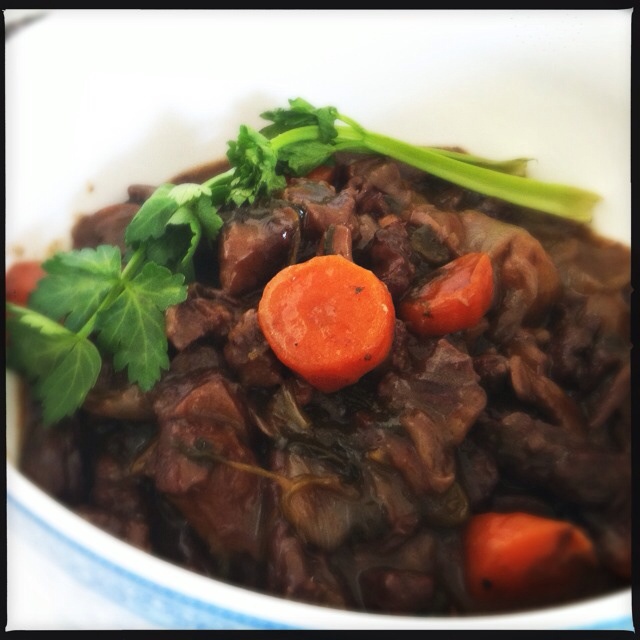 勃艮第红酒炖牛肉