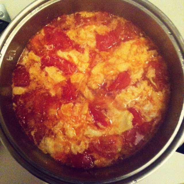 好喝到爆的西红柿鸡蛋汤