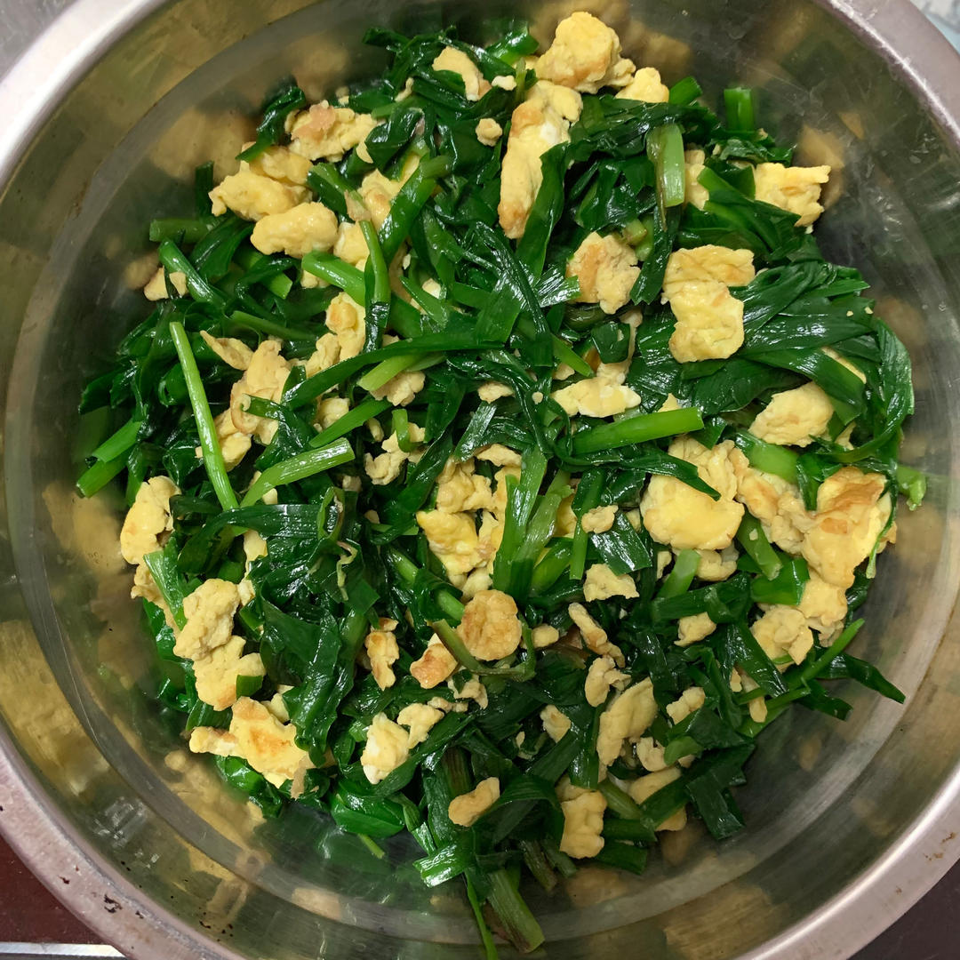 韭菜炒鸡蛋——三分钟快手下饭菜 掌握火候的秘诀