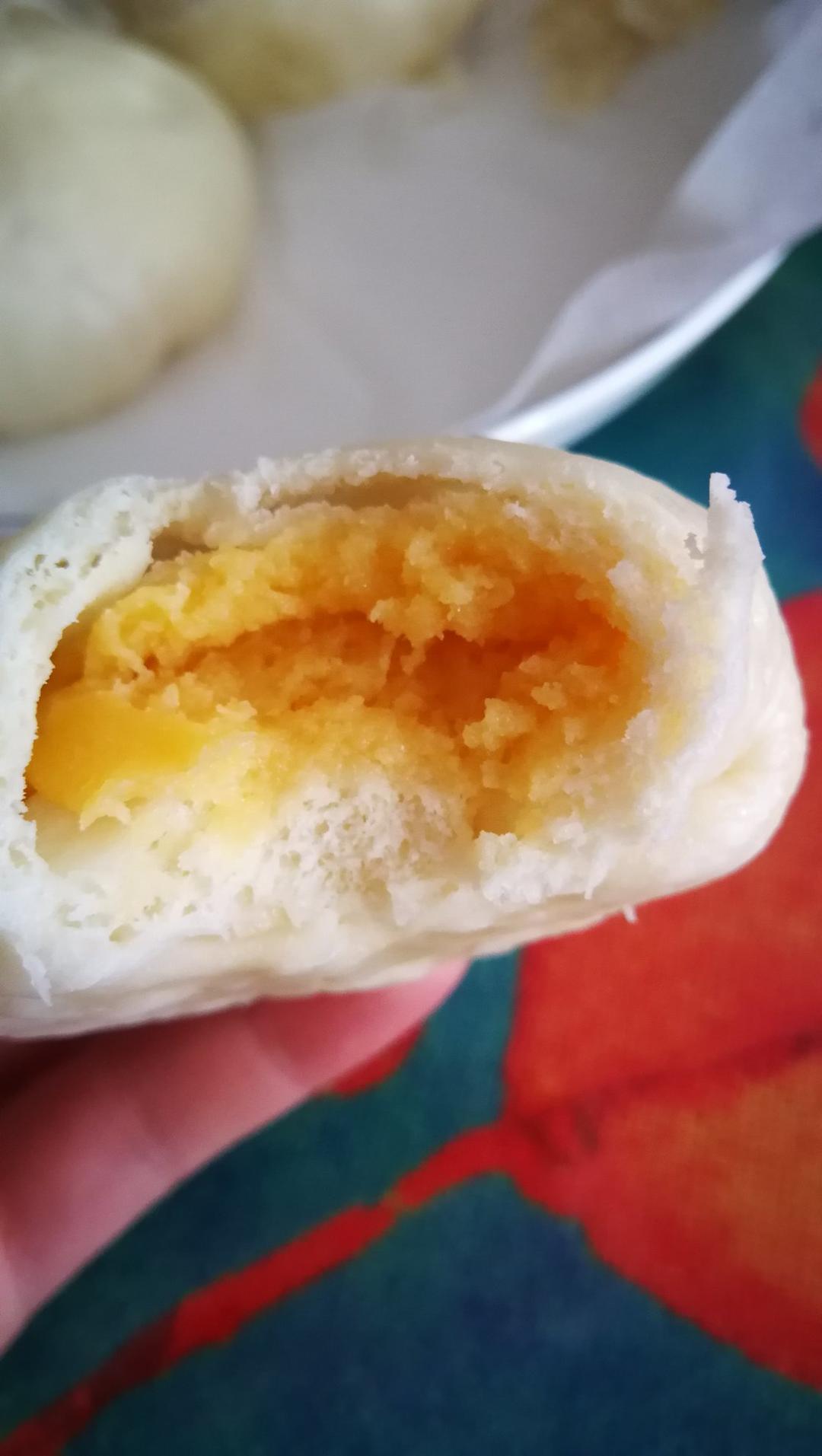 奶黄馅儿和奶黄包